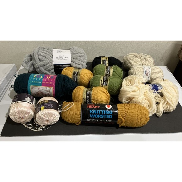 Other - Yarn Ribbon Lot Mixed Most Vintage